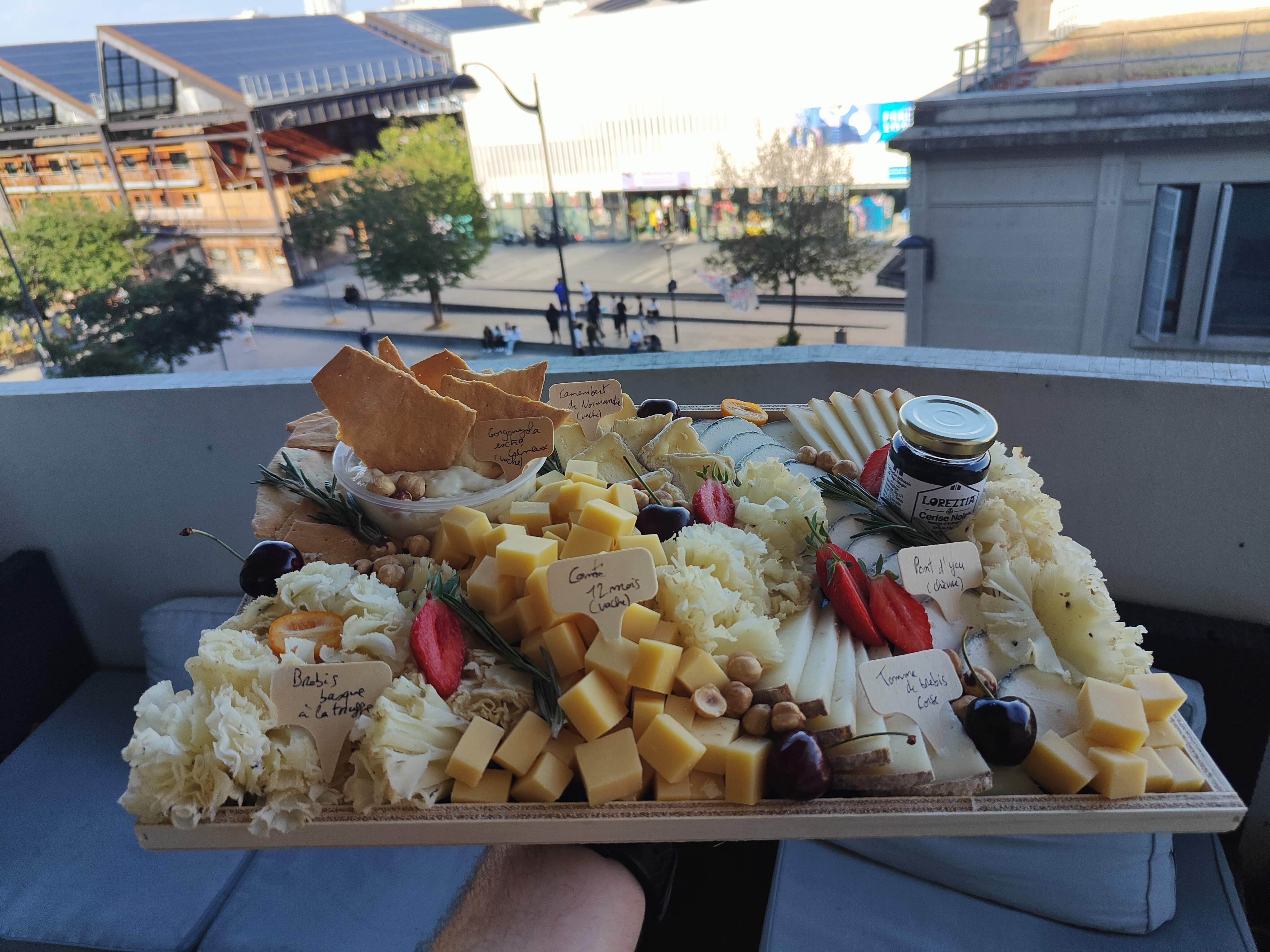 Plateau fromage cocktail prédécoupé